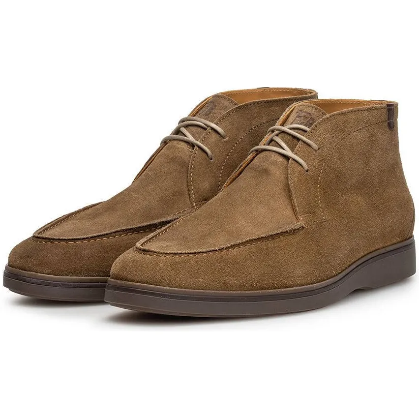 Floris Van Bommel De Oister 05.01 suède veterboots - lichtbruin, foto 2