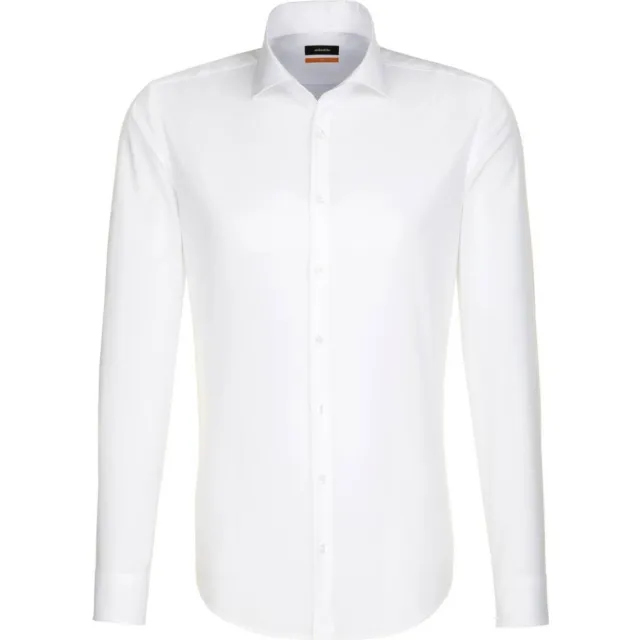 Seidensticker slim fit overhemd wit