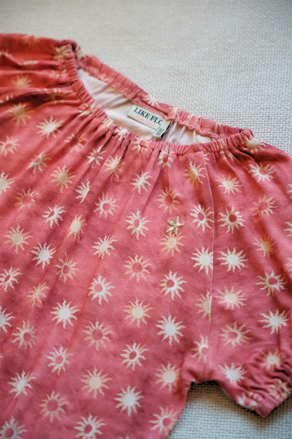 Like Flo blousetop roodbruin, foto 5