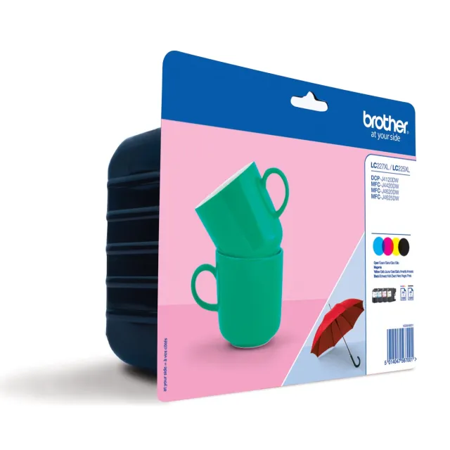 Brother LC-227XLVALBP inktcartridges voordeelpak