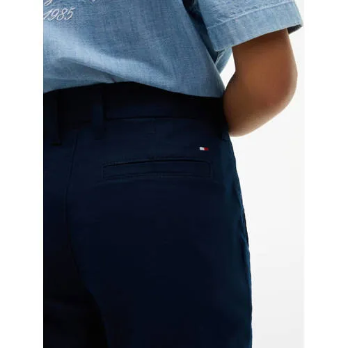 Tommy Hilfiger casual broek donkerblauw, foto 5