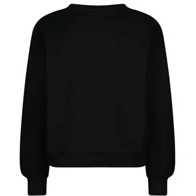Raizzed boxy sweater met print - zwart, foto 3