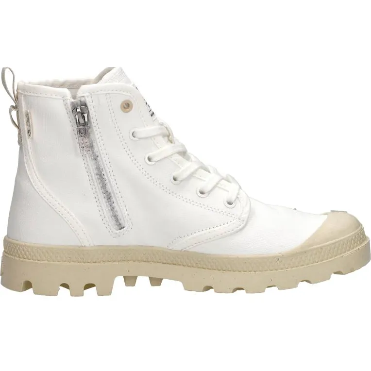 Palladium Pampa Hi Zip Organic veterboot wit