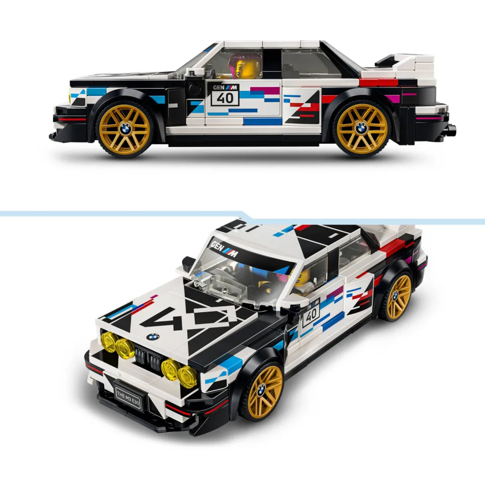 Lego Speed Champions BMW M3 (E30) Auto Bouwpakket 77263, foto 4