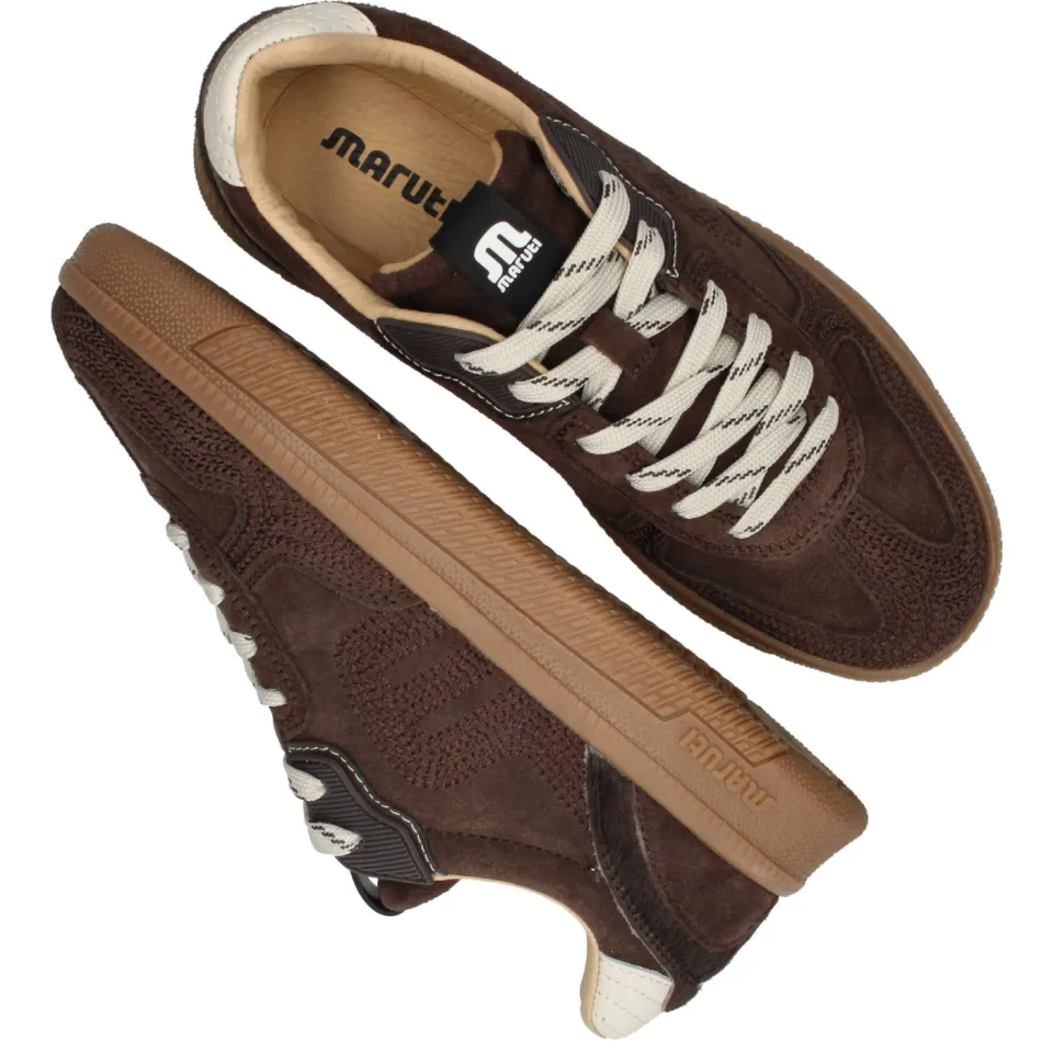 Maruti Yale sneakers bruin, foto 4