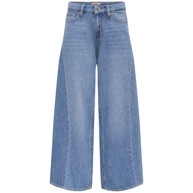 Only KIDS ONLY GIRL KOGBROOME wide leg jeans - lichtblauw Light blue denim