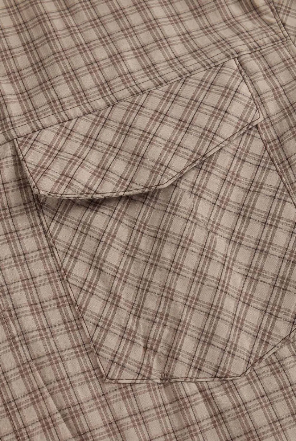 Notre-V Nv-isabe blouse check beige, foto 4