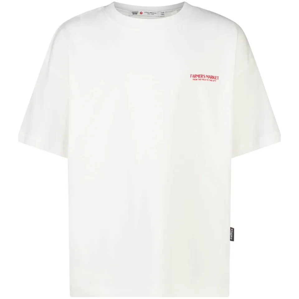 America Today t-shirt met backprint wit, foto 3