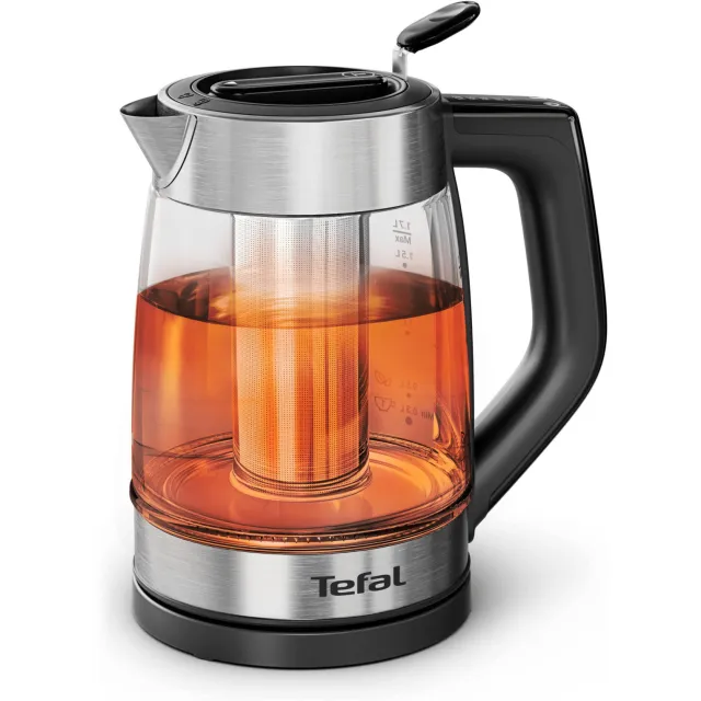 Tefal Tefal Element BJ760D 1,7 L waterkoker met temperatuurregeling Grijs
