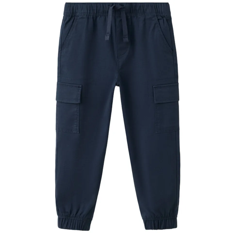 Mango cargobroek donkerblauw, foto 2
