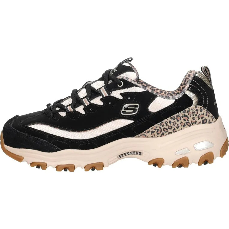 Skechers D'Lites Wild Charm sneakers zwart, foto 2