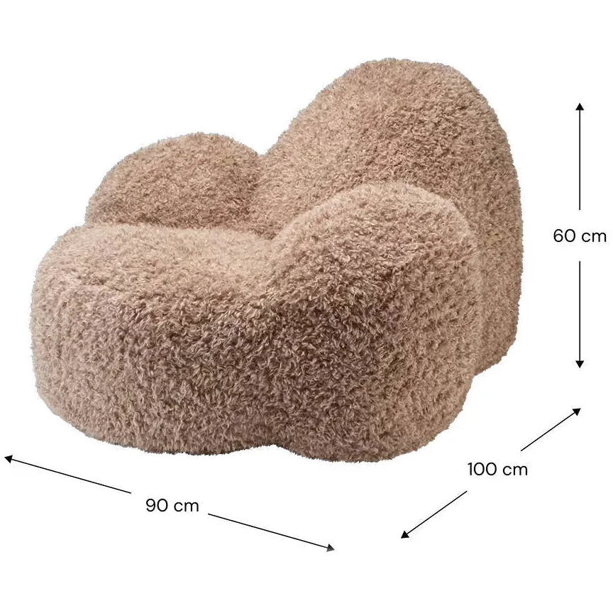 Wigiwama Truffel Tiener Momo Stoel beige, foto 4