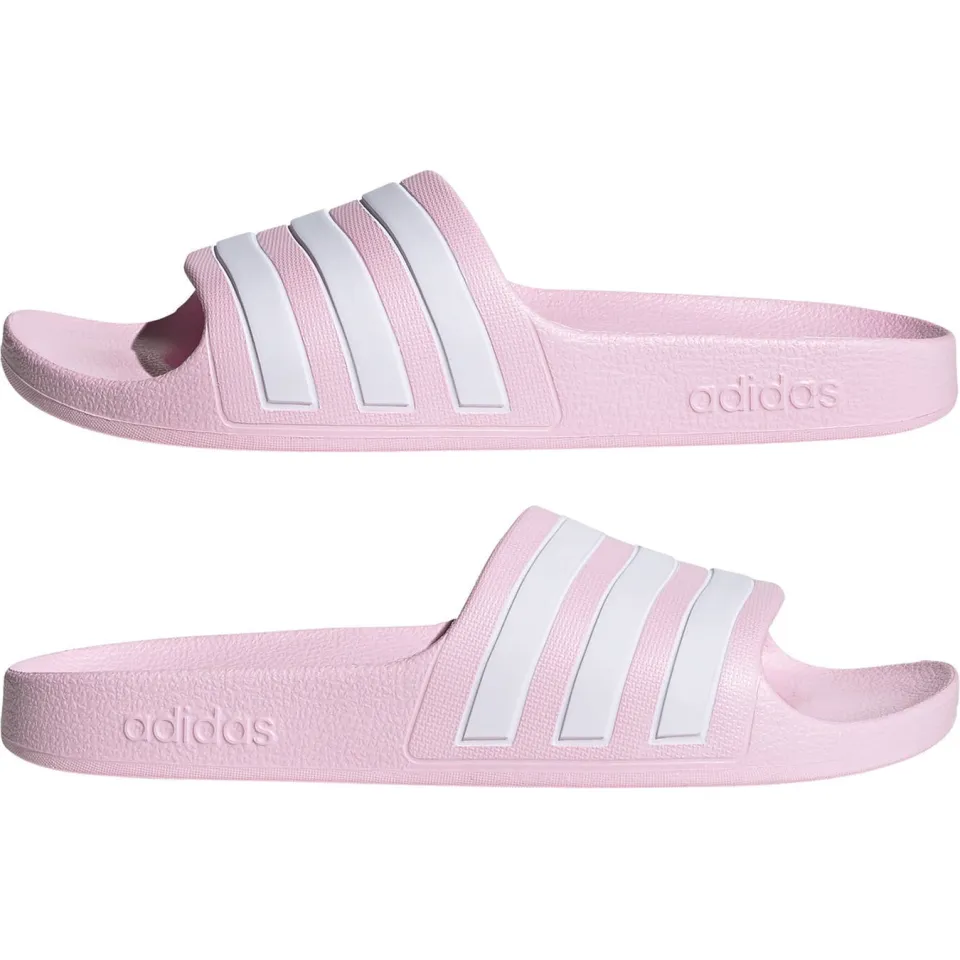 Adidas Adilette Aqua badslipper roze wit Roze/wit