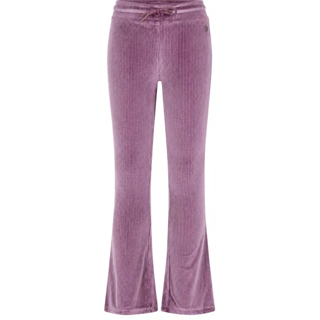 Like Flo fluwelen flared broek paars, foto 2