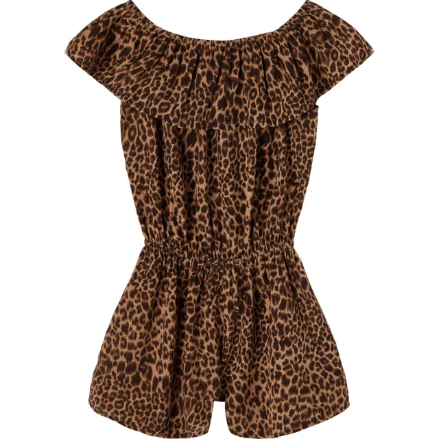 NAME IT KIDS playsuit Bruin/zwart