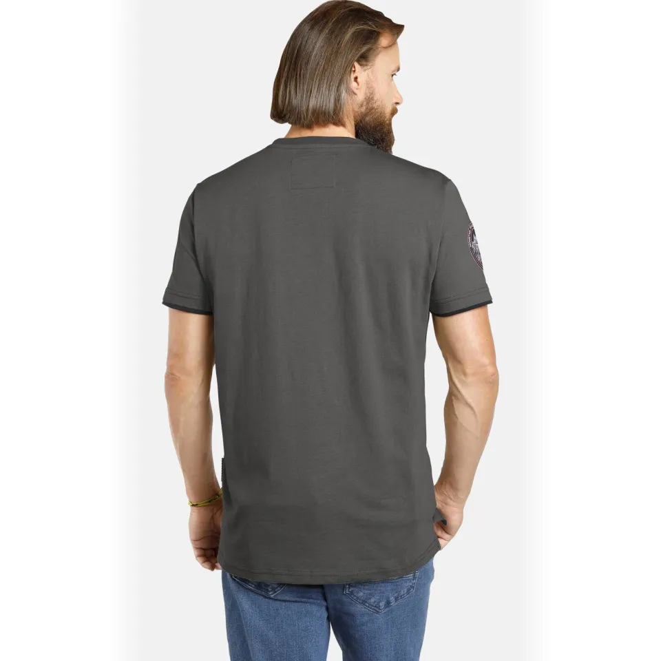 Jan Vanderstorm SÖLVE t-shirt donkergrijs, foto 3