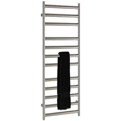 EH Design Radiator Athena Met Digitale Thermosstaat 50x80 cm Geborsteld RVS