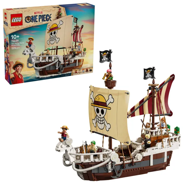 Lego One Piece Het piratenschip Going Merry 75639
