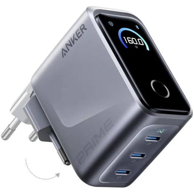Anker Prime wired charger (160W 140Wmax) 3C support IoT Oplader