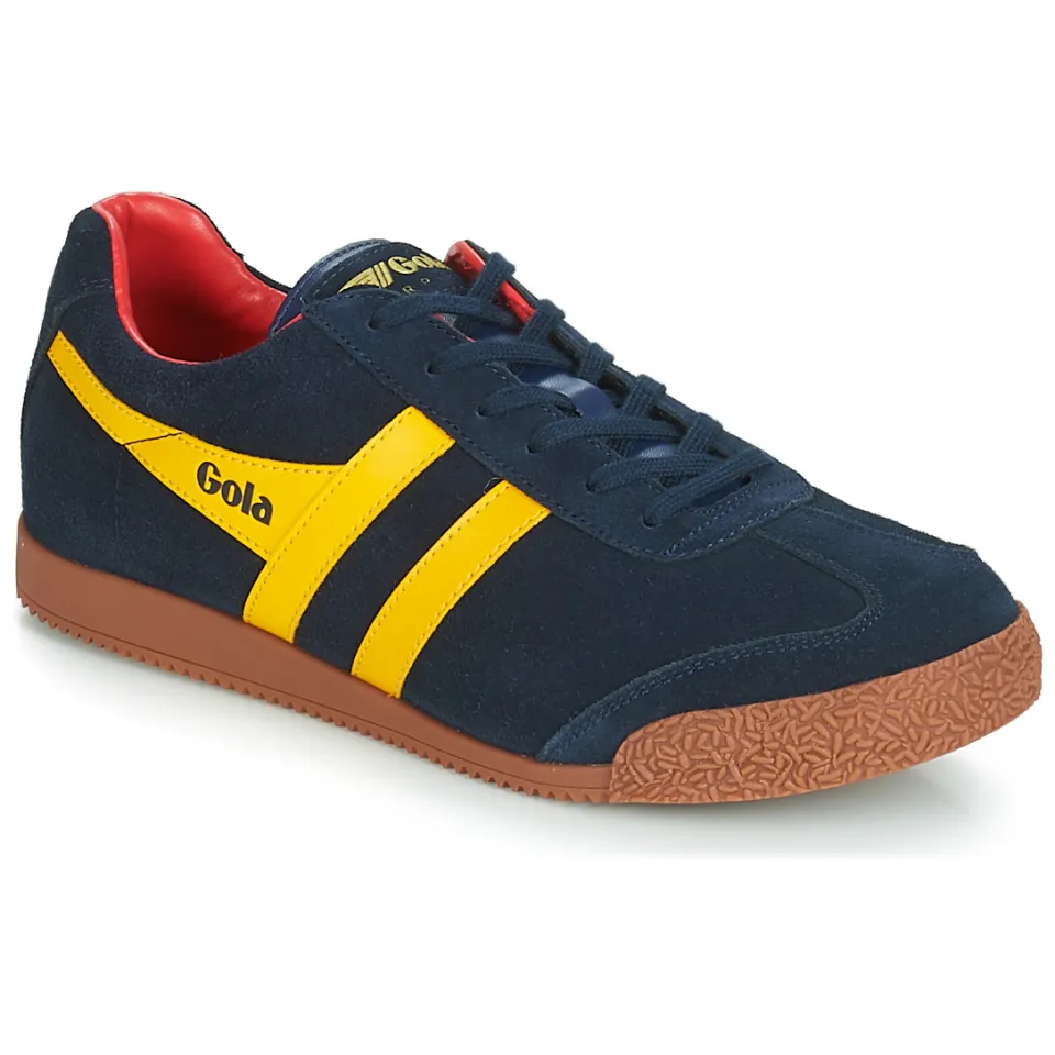 Gola Harrier Suede sneakers blauw, foto 2