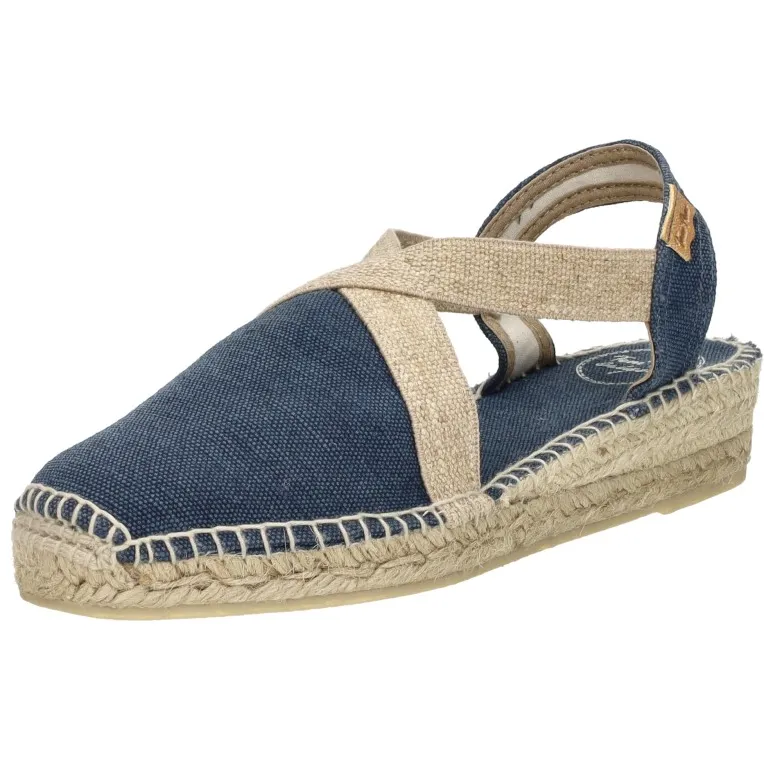 Toni Pons Verdi-V espadrille blauw, foto 3