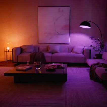 Philips Hue Slimme Ledlamp White And Color Ambiance - A60 - 1100lm - E27 - 8w Wit