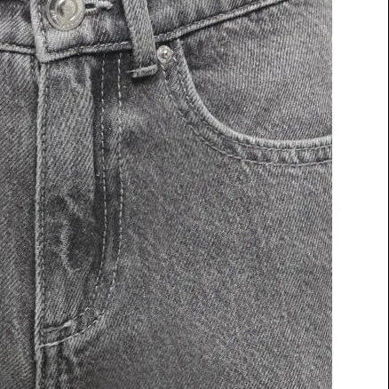 KIDS ONLY GIRL KOGJUICY wide leg jeans - grijs Meisjes Denim Effen, foto 3