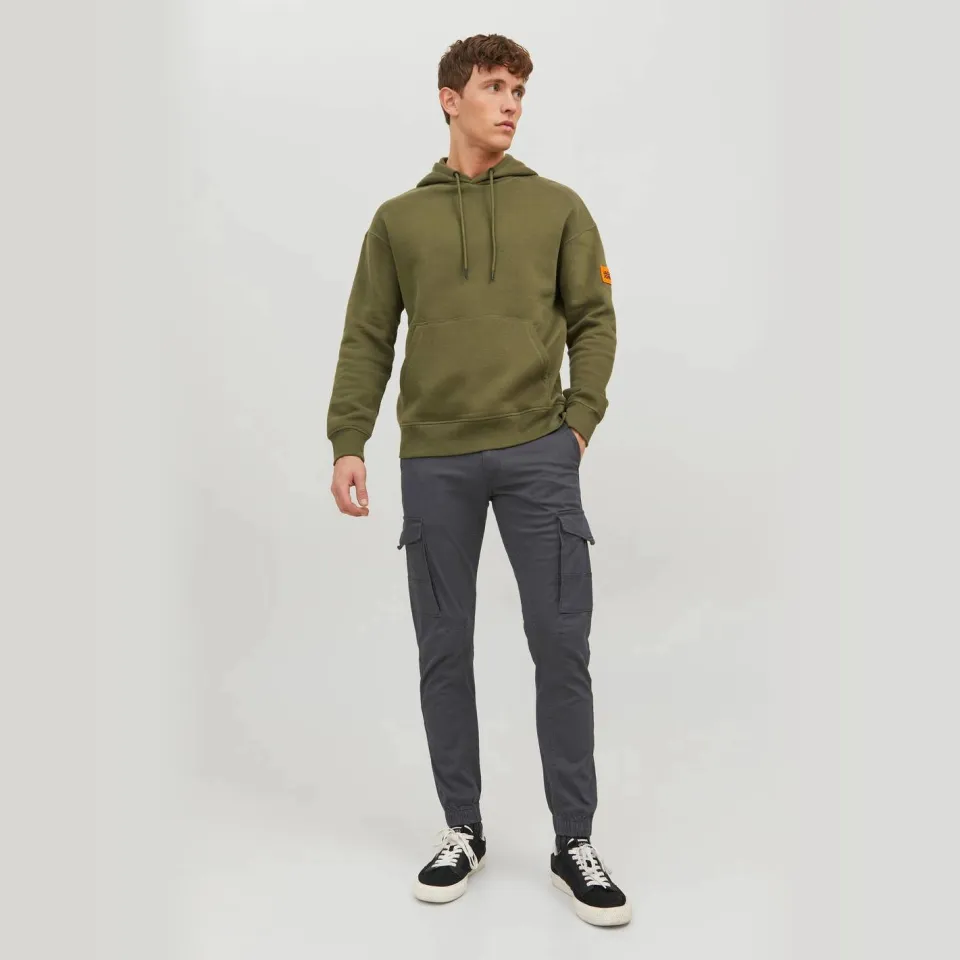 Jack & Jones JJIPAUL cargobroek grijs, foto 3