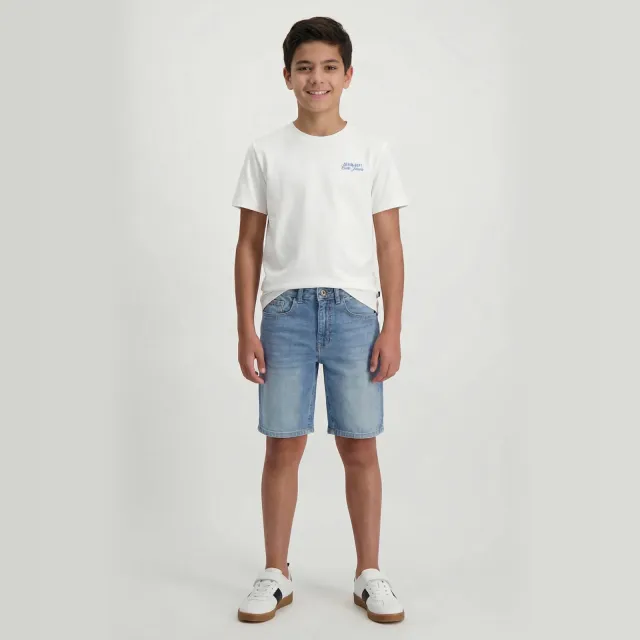 Cars denim regular short stonewashed blauw Stw Used