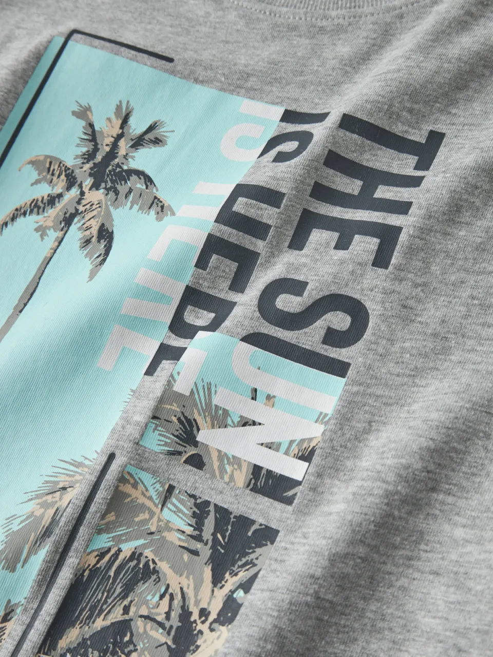 NAME IT NKMVAGNO t-shirt grijs melange, foto 4