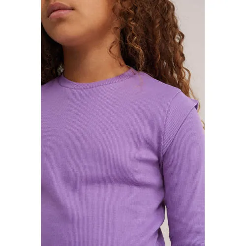 WE Fashion longsleeve paars, foto 4