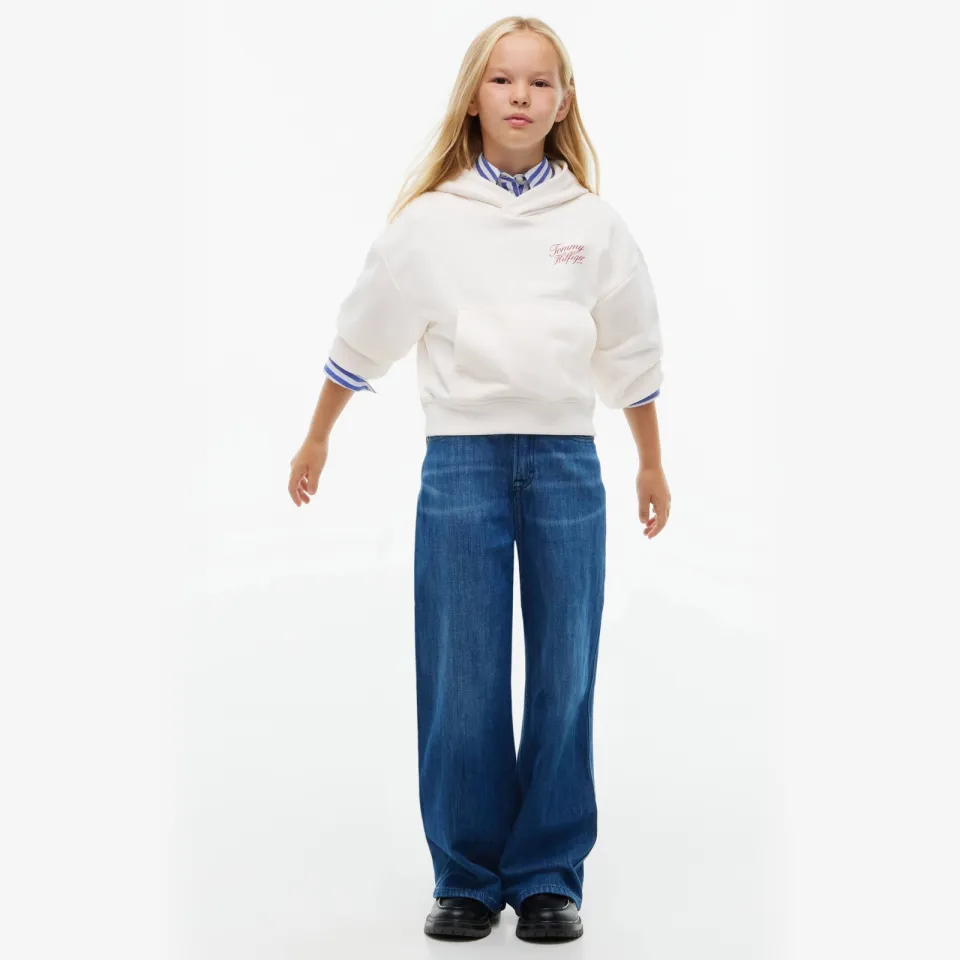 Tommy Hilfiger hoodie met tekst - wit, foto 2