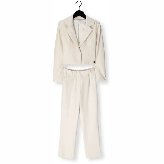 Like Flo blazer en pantalon set offwhite, foto 2