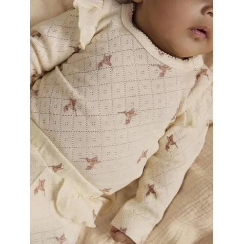 Lil' Atelier baby rompertje ecru, foto 6