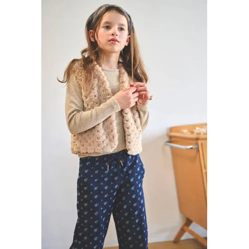 Nono rechtvallend gilet - beige, foto 4