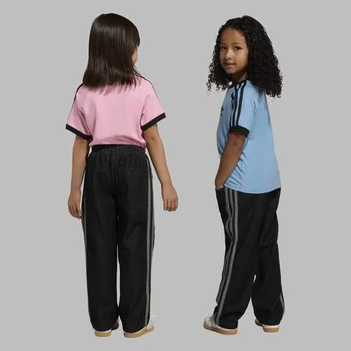 Adidas Originals Firebird straight leg jeans - black denim, foto 4