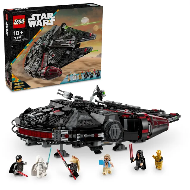 Lego Star Wars Dark Falcon Bouwbaar Ruimteschip Speelgoed Bouwpakket voor Kinderen 75389, foto 2