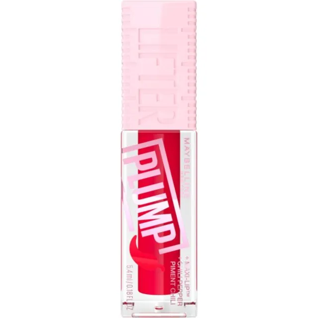 Maybelline New York Lifter Plump lipgloss 004 Red Flag Roze