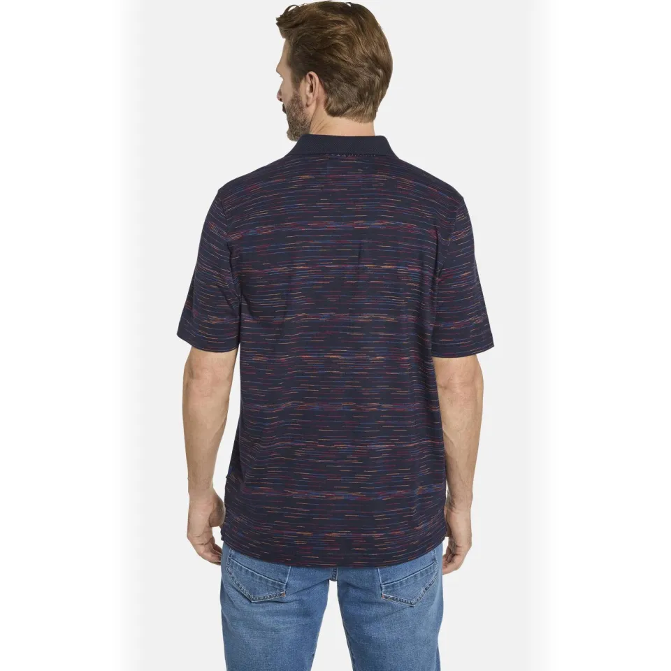 Babista regular fit polo ORVENTO donkerblauw, foto 3