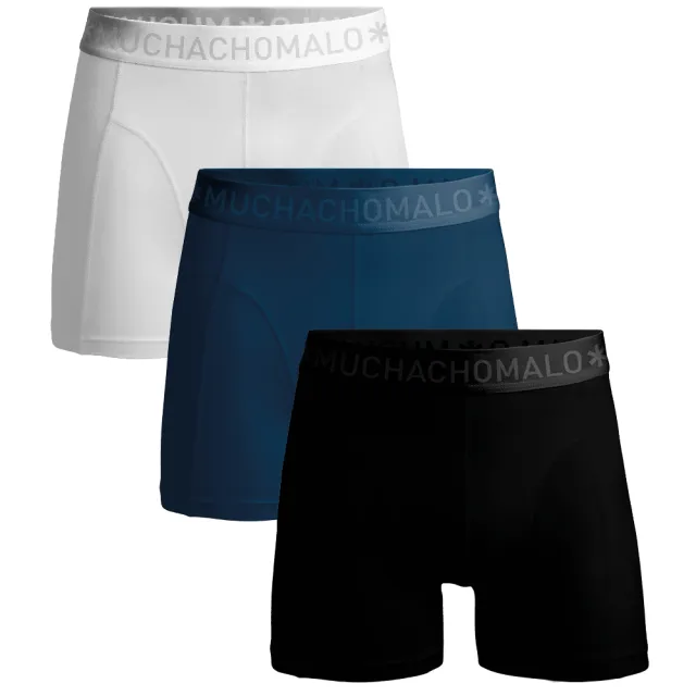 Muchachomalo Heren 3-pack Boxershorts Cotton Modal Veelkleurig