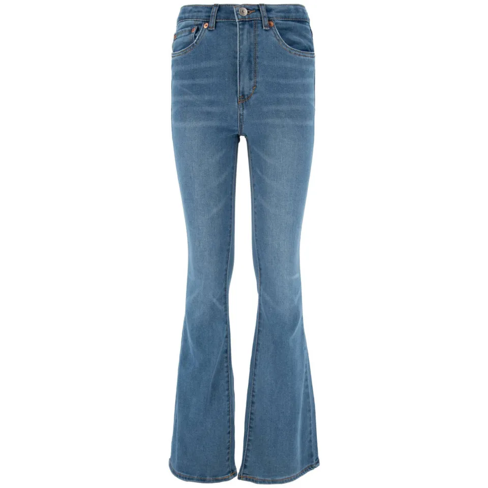 Levi's 726 high rise flared jeans lichtblauw clean getaway, foto 3
