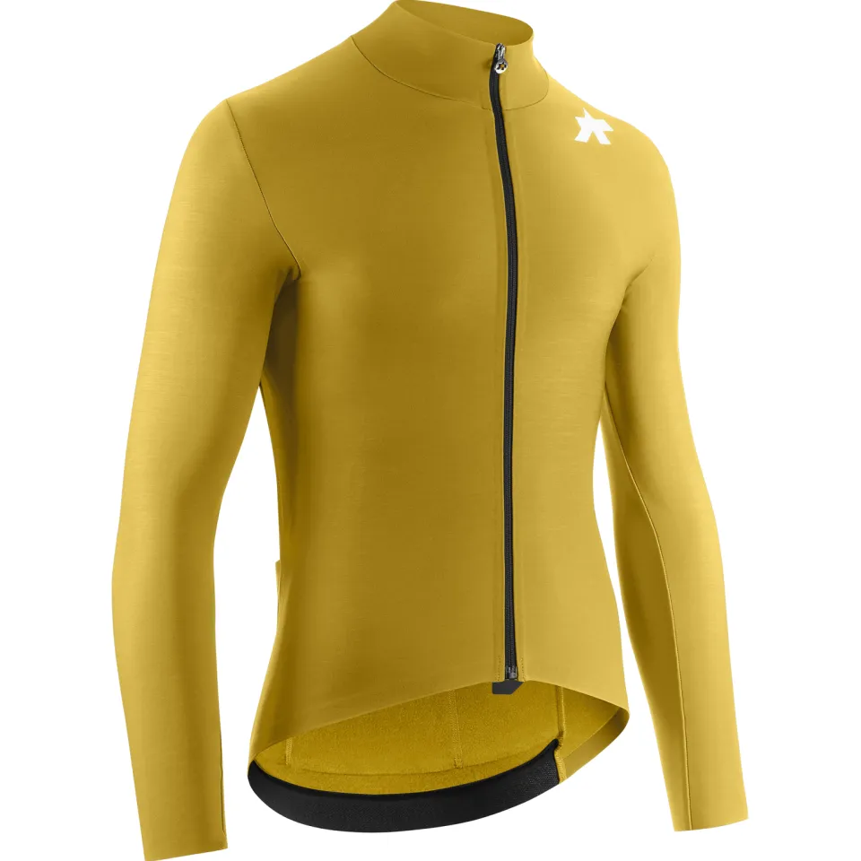 Assos Mille GT Spring Fall S11 fietsshirt geel, foto 2