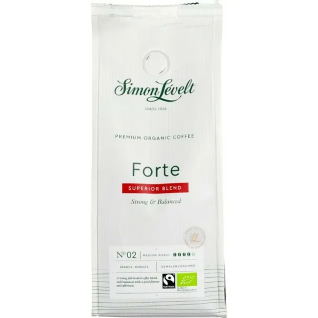 Simon Levelt Koffie Organico Forte 250 gr