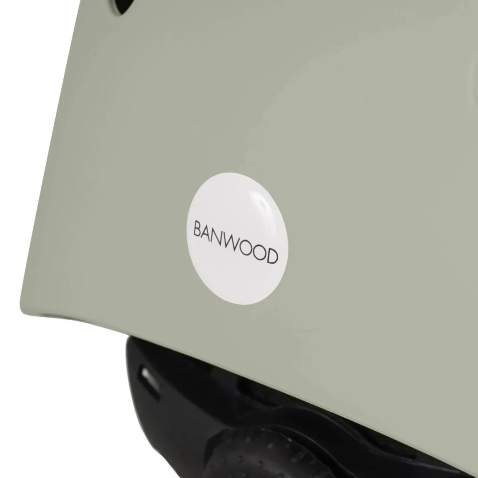 Banwood kinderfietshelm olijfgroen, foto 4
