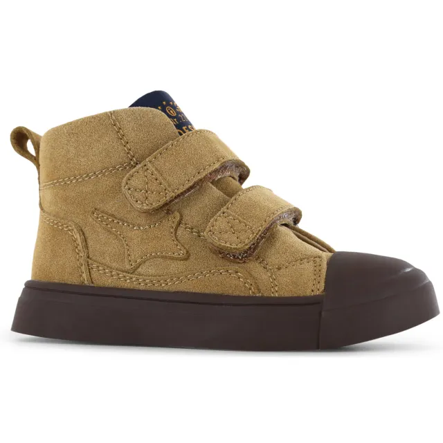 Shoesme suède sneakers - cognac