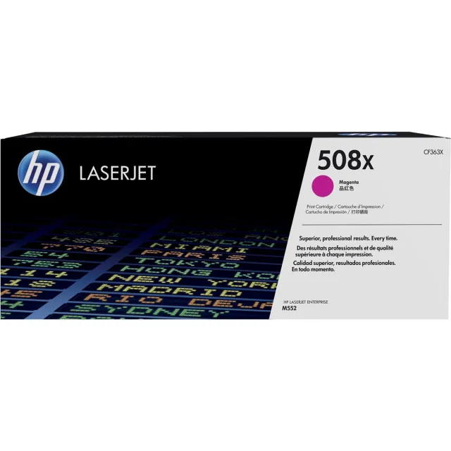 Hp 508X Toner Cartridge Magenta, 9.5k