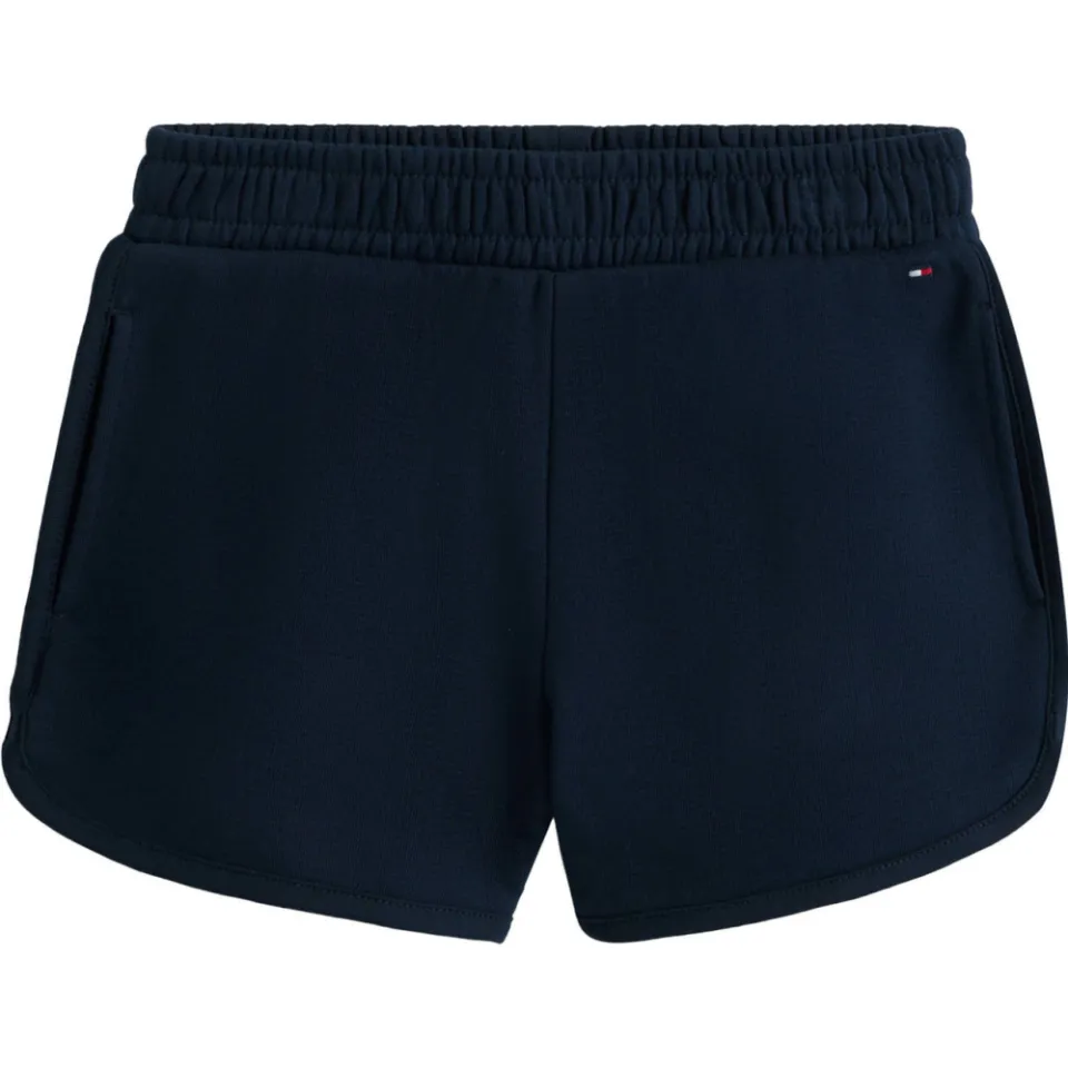 Tommy Hilfiger T-shirt + sweatshort donkerblauw/wit, foto 4
