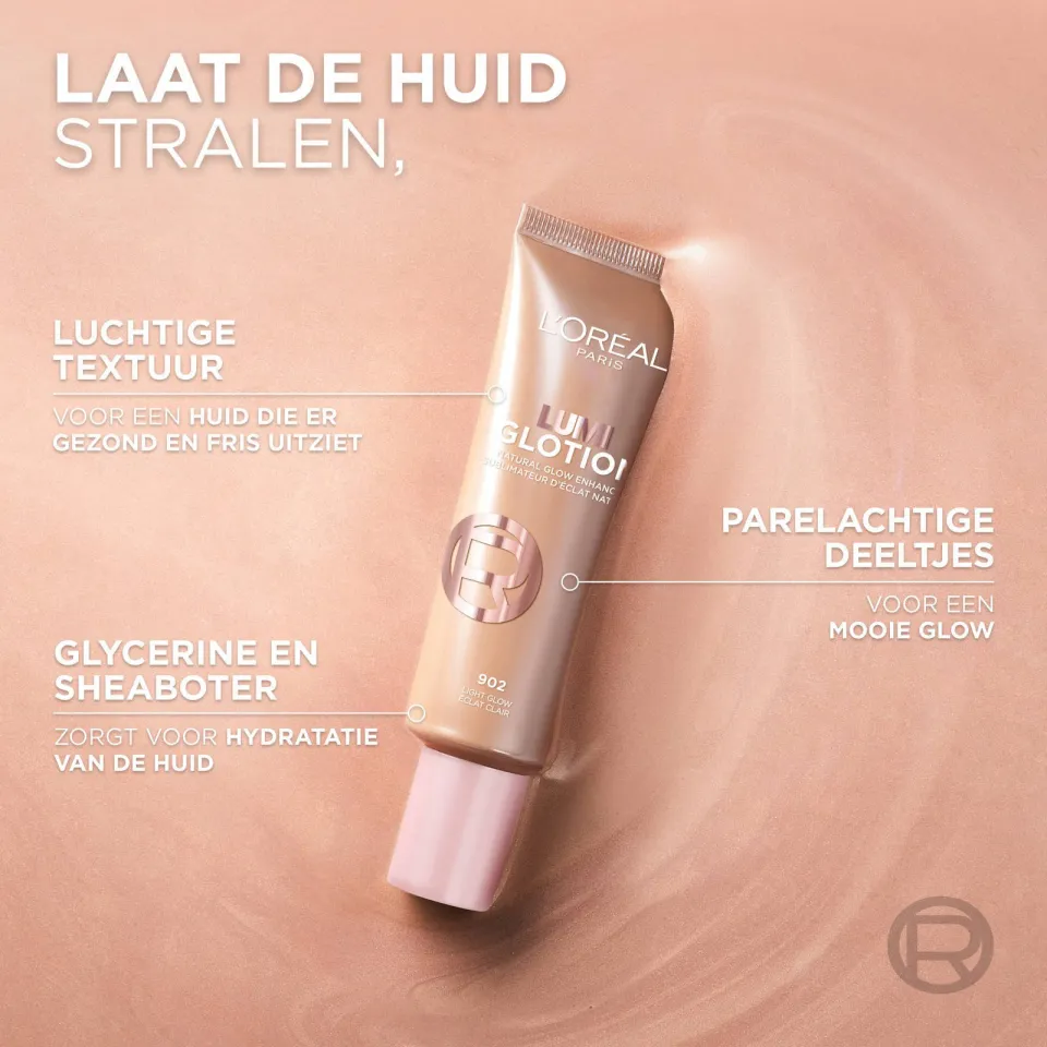 L'oréal Paris Lumi Glotion highlighter 901 fair glow, foto 6