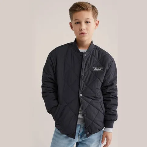 WE Fashion bomberjack zwart, foto 4