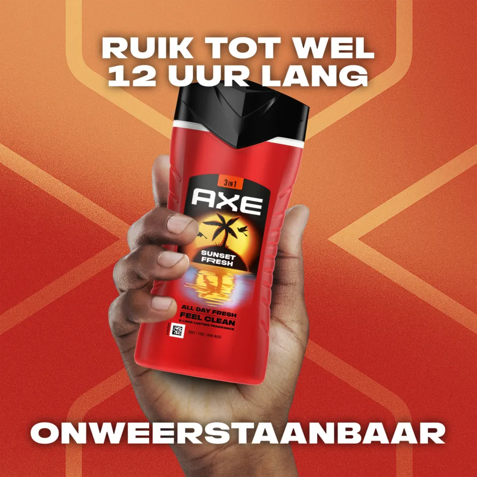 Axe Sunset Fresh 3-in-1 douchegel, foto 4